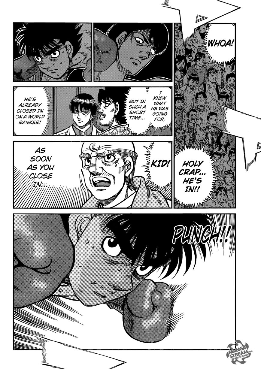 Hajime no Ippo Chapter 1034 page 9 - Chapter 1034 : Step by Step
