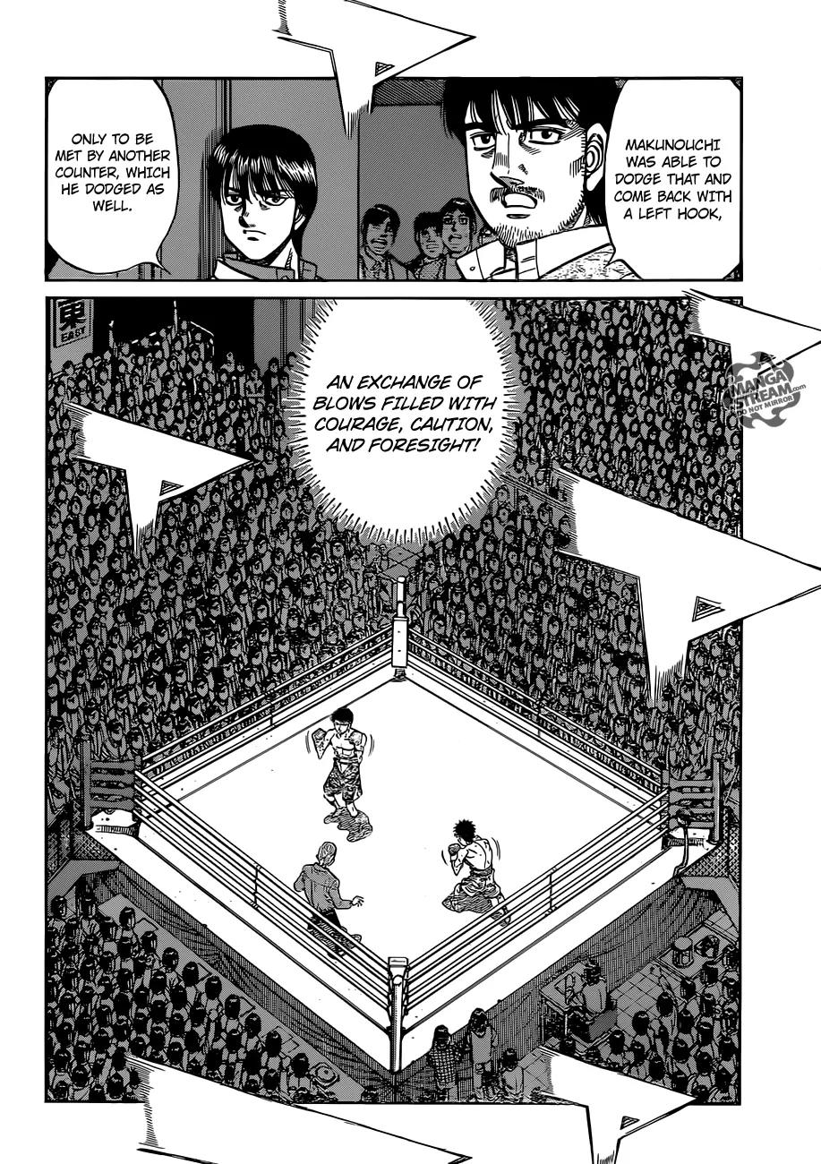 Hajime no Ippo Chapter 1035 page 10 - Chapter 1035 : Impressions After First Contact