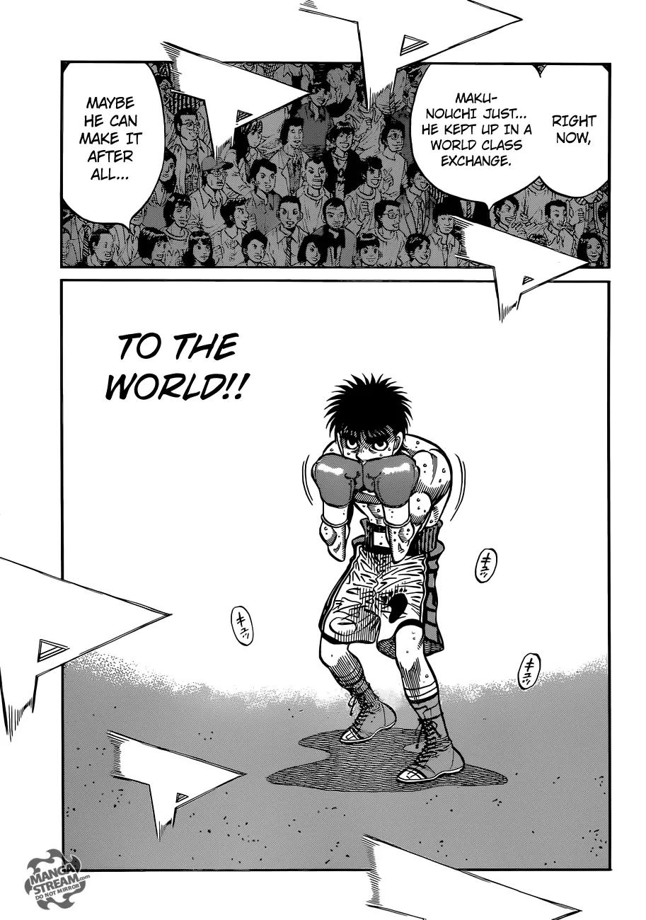 Hajime no Ippo Chapter 1035 page 11 - Chapter 1035 : Impressions After First Contact