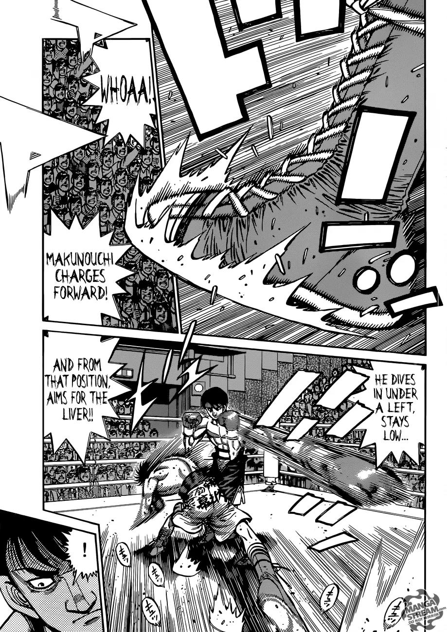 Hajime no Ippo Chapter 1035 page 15 - Chapter 1035 : Impressions After First Contact