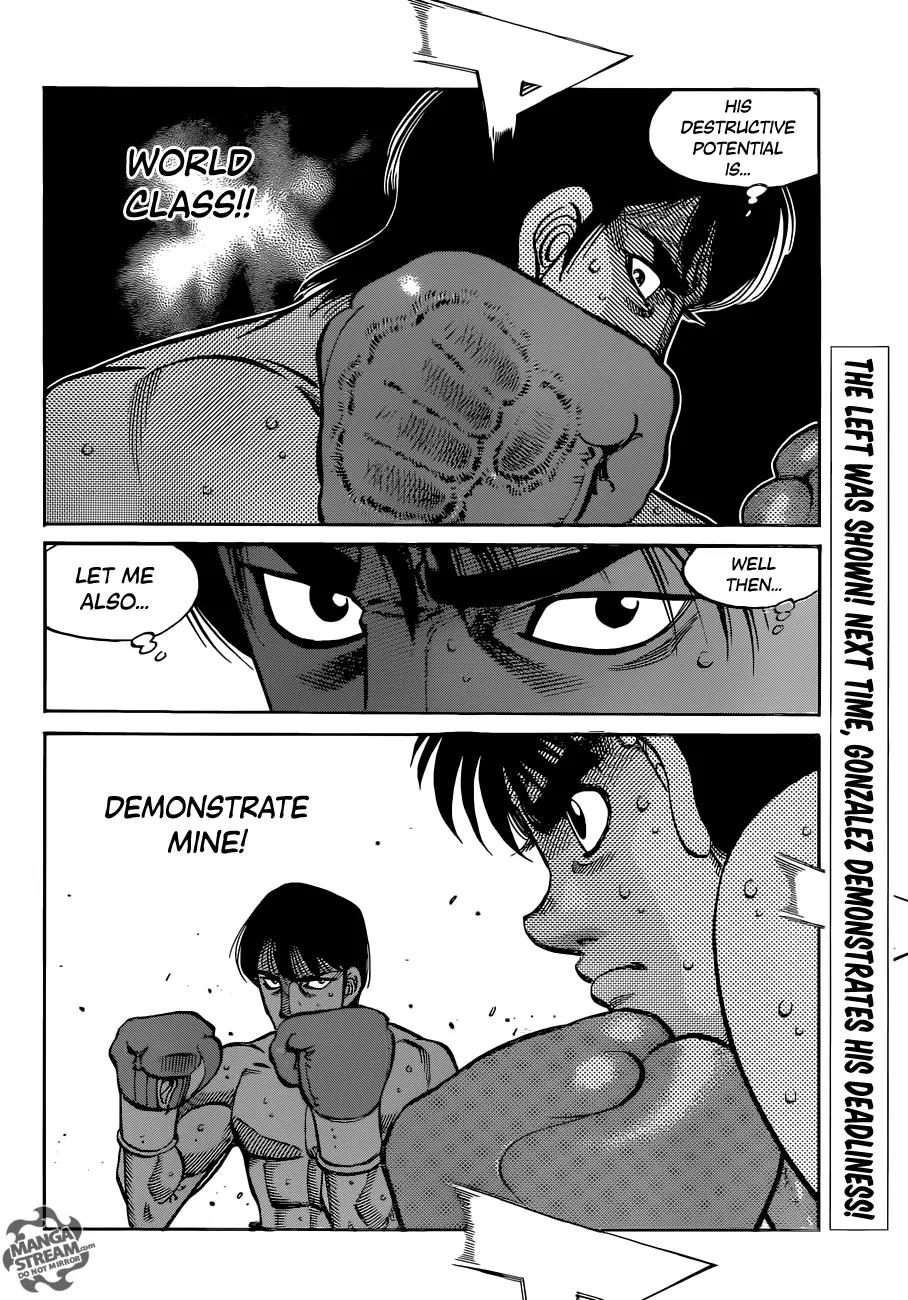 Hajime no Ippo Chapter 1035 page 18 - Chapter 1035 : Impressions After First Contact