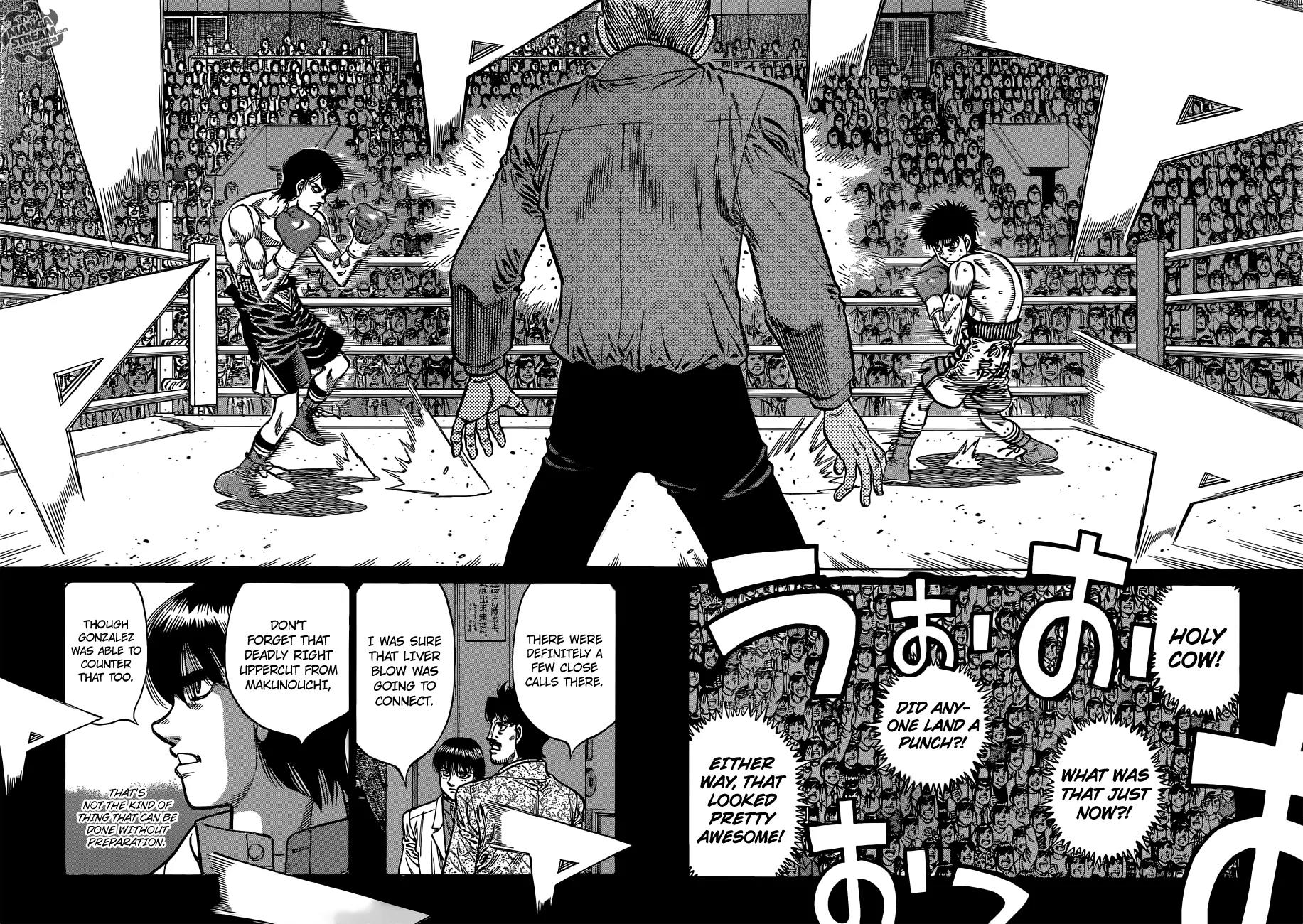 Hajime no Ippo Chapter 1035 page 9 - Chapter 1035 : Impressions After First Contact