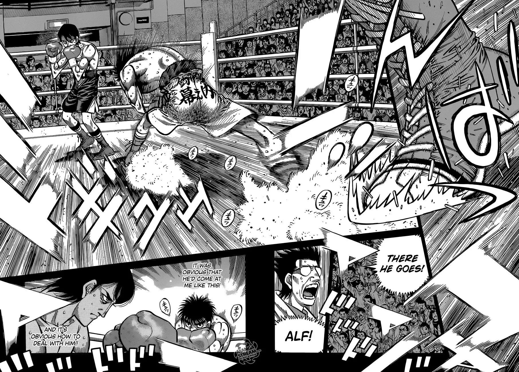Hajime no Ippo Chapter 1036 page 12 - Chapter 1036 : Standards of the World