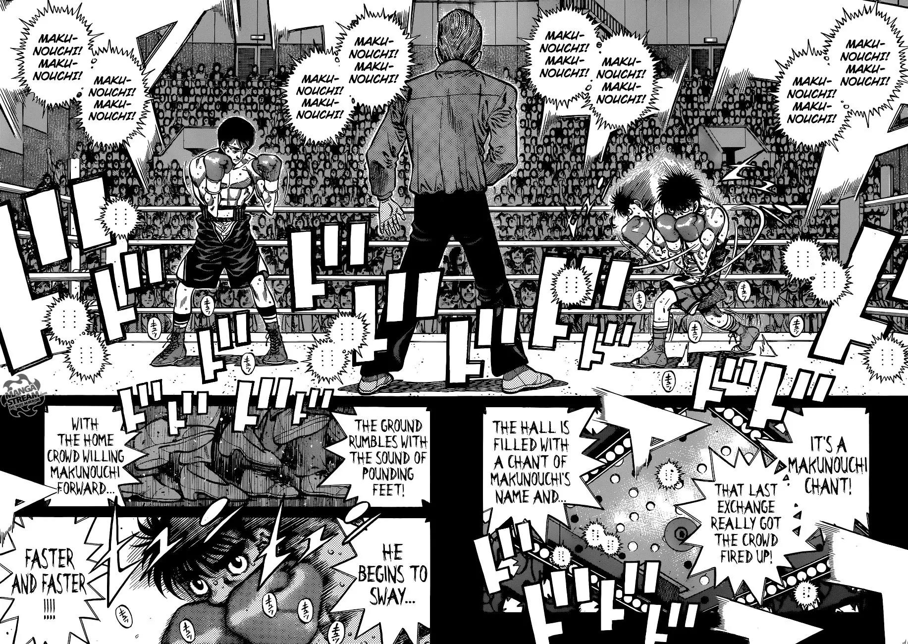 Hajime no Ippo Chapter 1036 page 7 - Chapter 1036 : Standards of the World