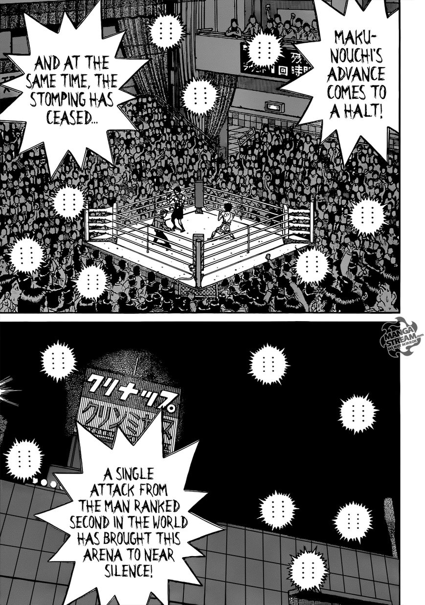 Hajime no Ippo Chapter 1037 page 12 - Chapter 1037 : What Makes Him Strong