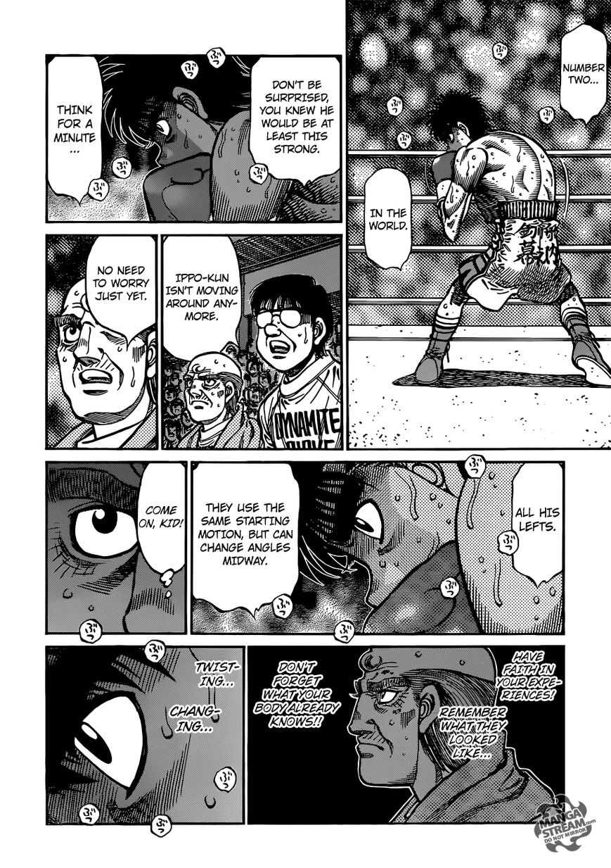 Hajime no Ippo Chapter 1037 page 14 - Chapter 1037 : What Makes Him Strong