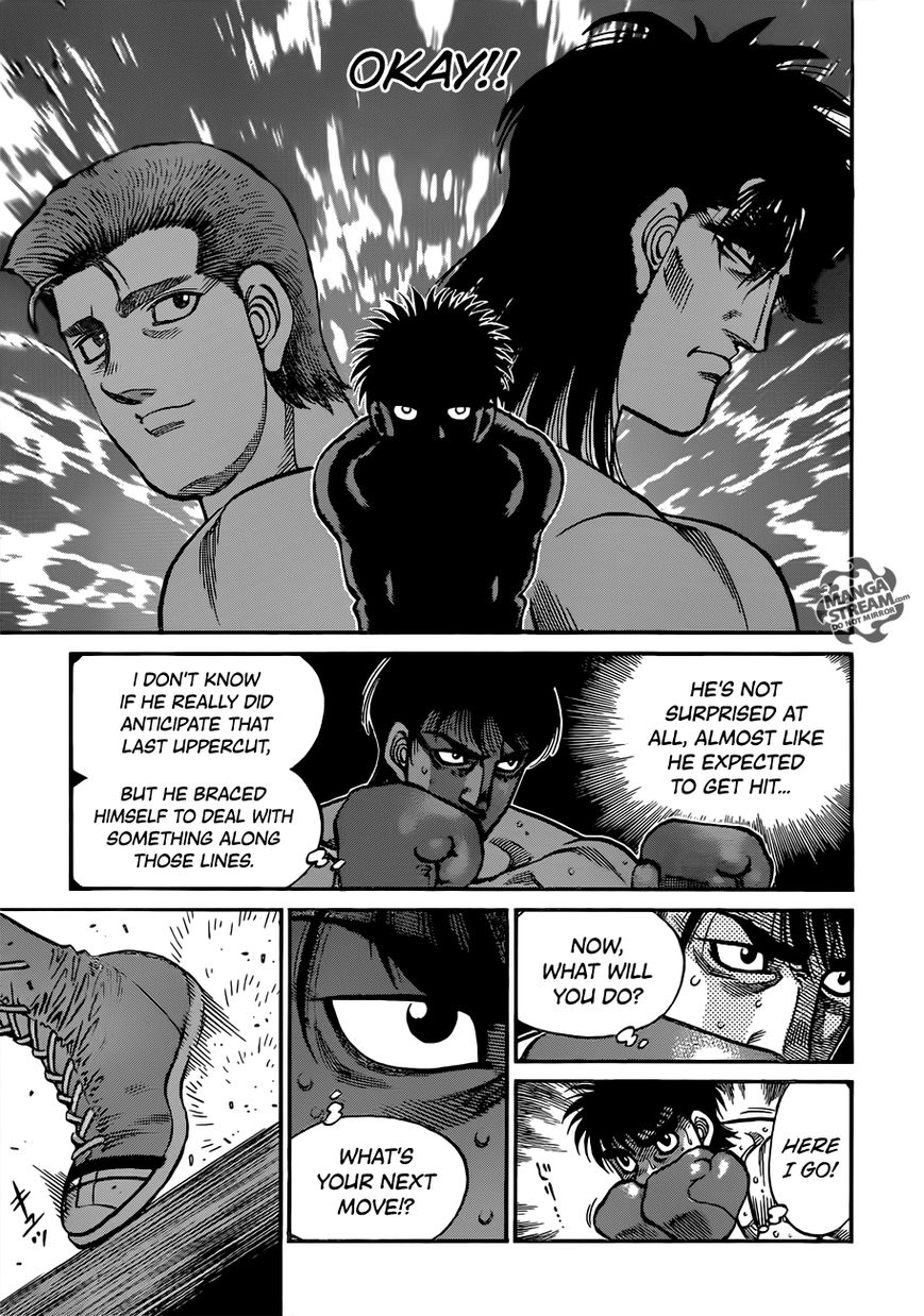 Hajime no Ippo Chapter 1037 page 15 - Chapter 1037 : What Makes Him Strong