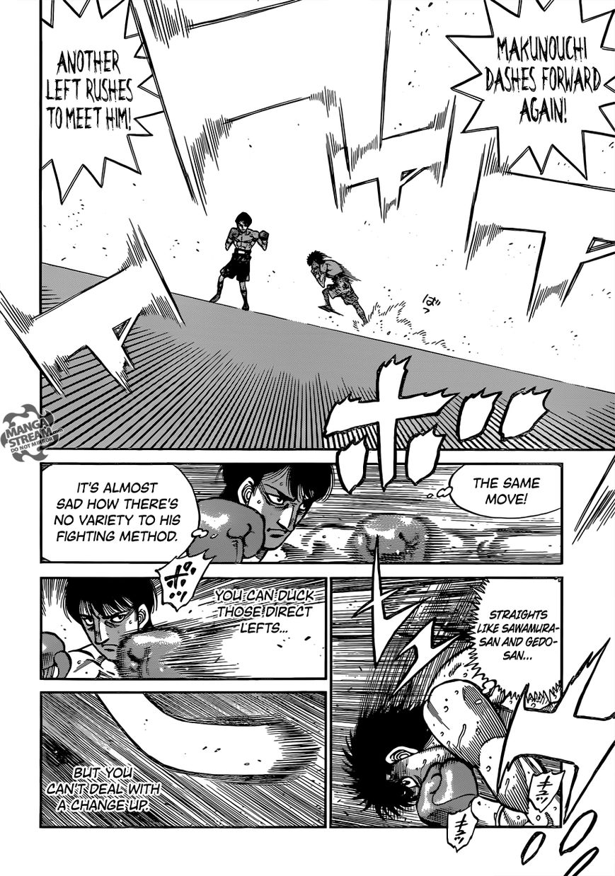 Hajime no Ippo Chapter 1037 page 16 - Chapter 1037 : What Makes Him Strong