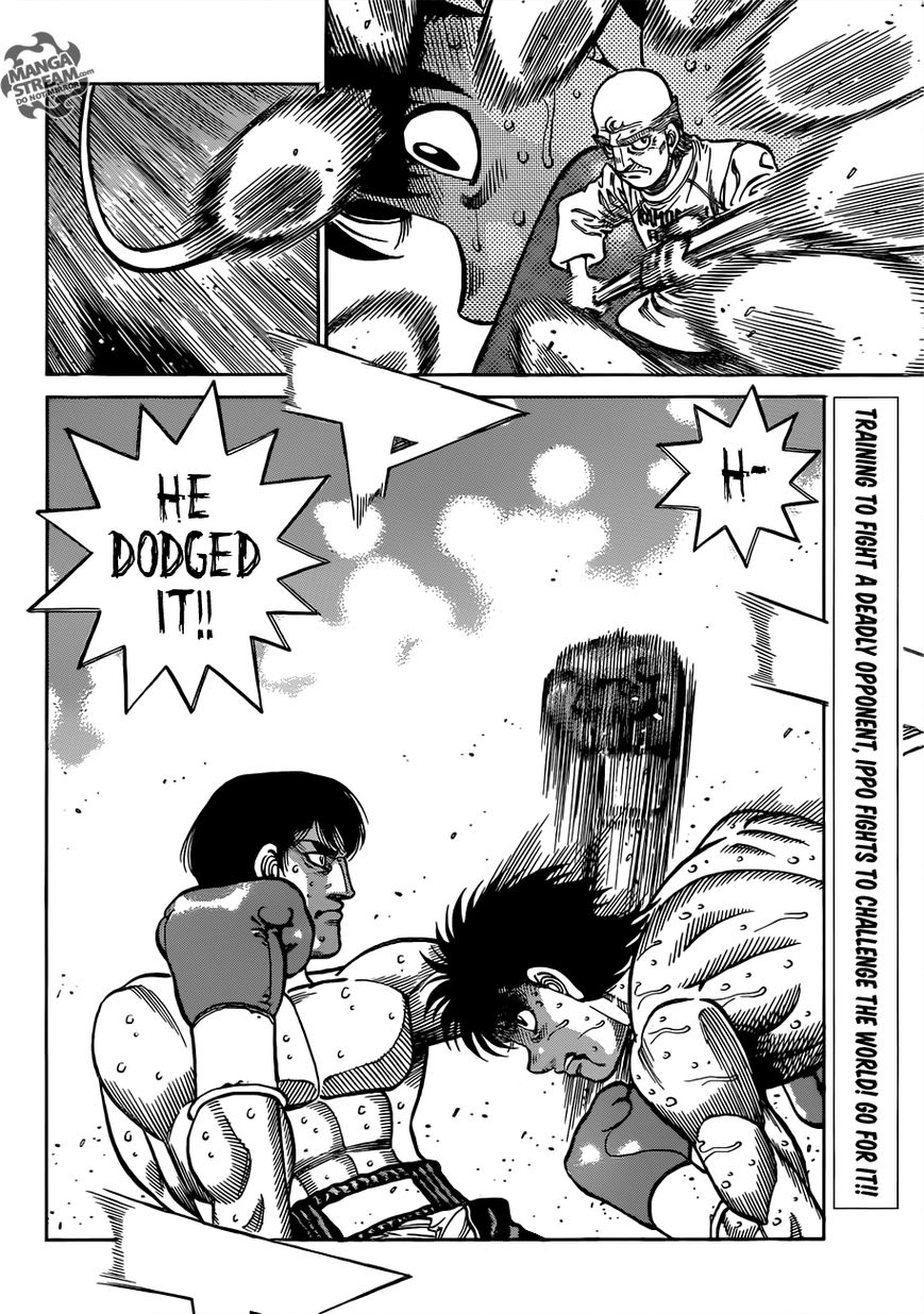 Hajime no Ippo Chapter 1037 page 18 - Chapter 1037 : What Makes Him Strong