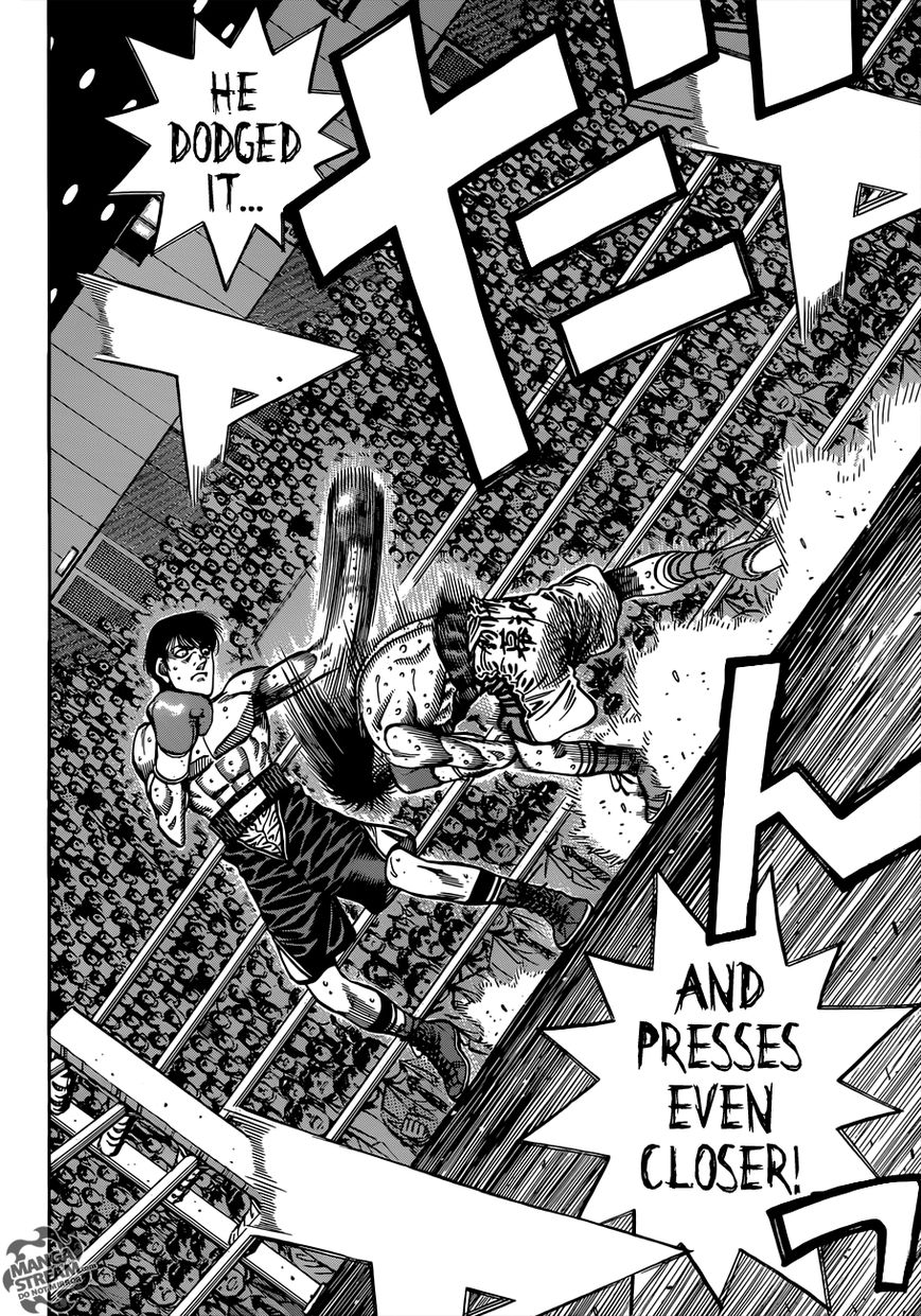 Hajime no Ippo Chapter 1038 page 3 - Chapter 1038 : Aim to Close In