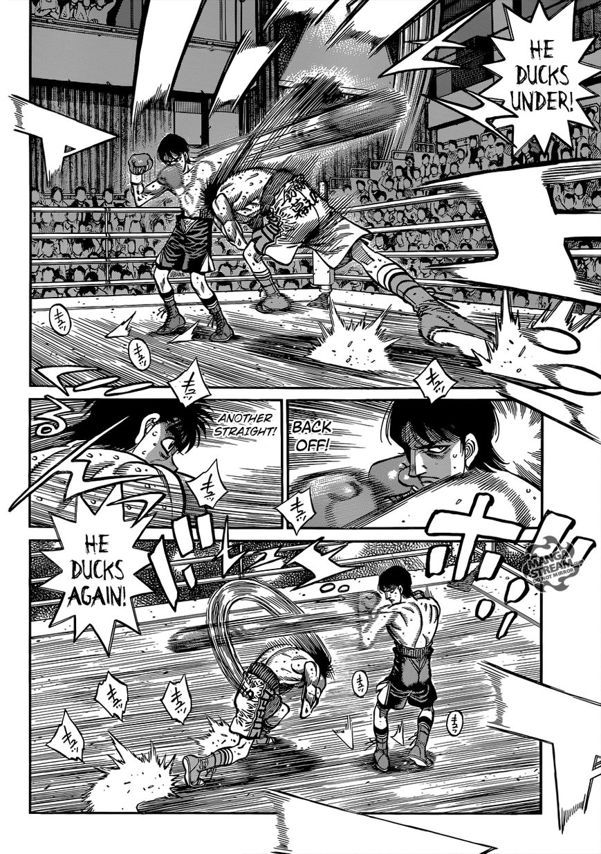 Hajime no Ippo Chapter 1038 page 7 - Chapter 1038 : Aim to Close In