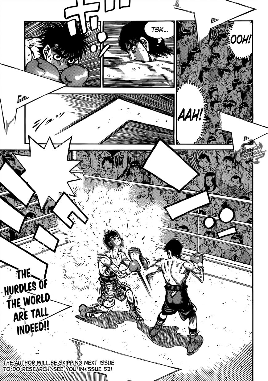 Hajime no Ippo Chapter 1038 page 8 - Chapter 1038 : Aim to Close In
