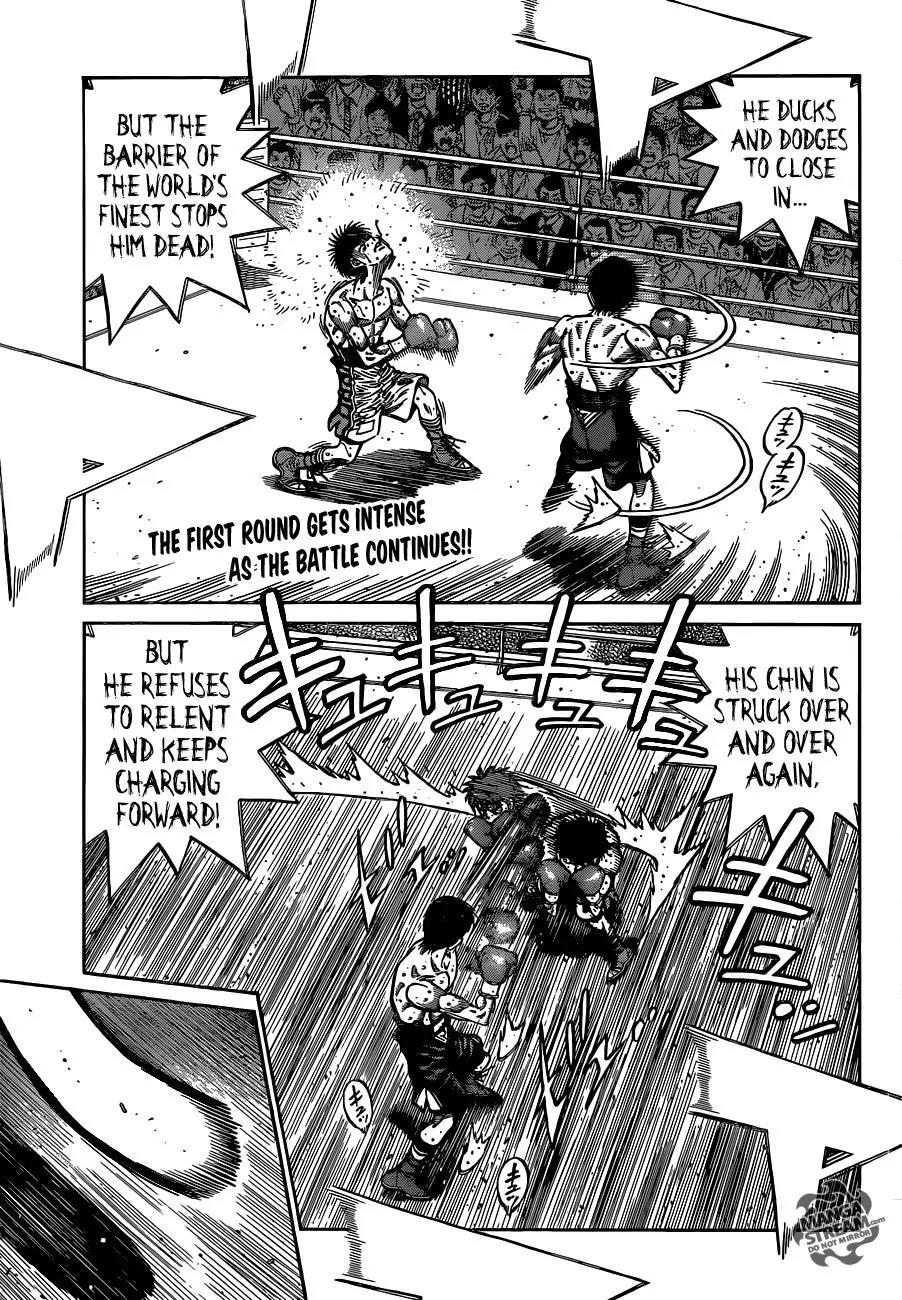 Hajime no Ippo Chapter 1039 page 1 - Chapter 1039 : Dodge, Duck, and Dive in