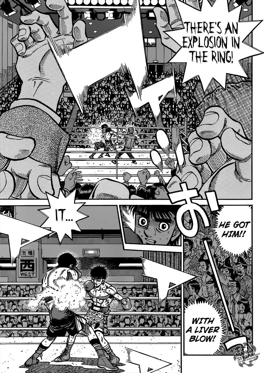 Hajime no Ippo Chapter 1039 page 11 - Chapter 1039 : Dodge, Duck, and Dive in