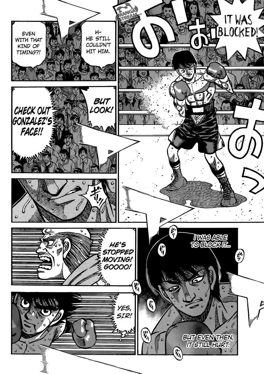 Hajime no Ippo Chapter 1039 page 12 - Chapter 1039 : Dodge, Duck, and Dive in