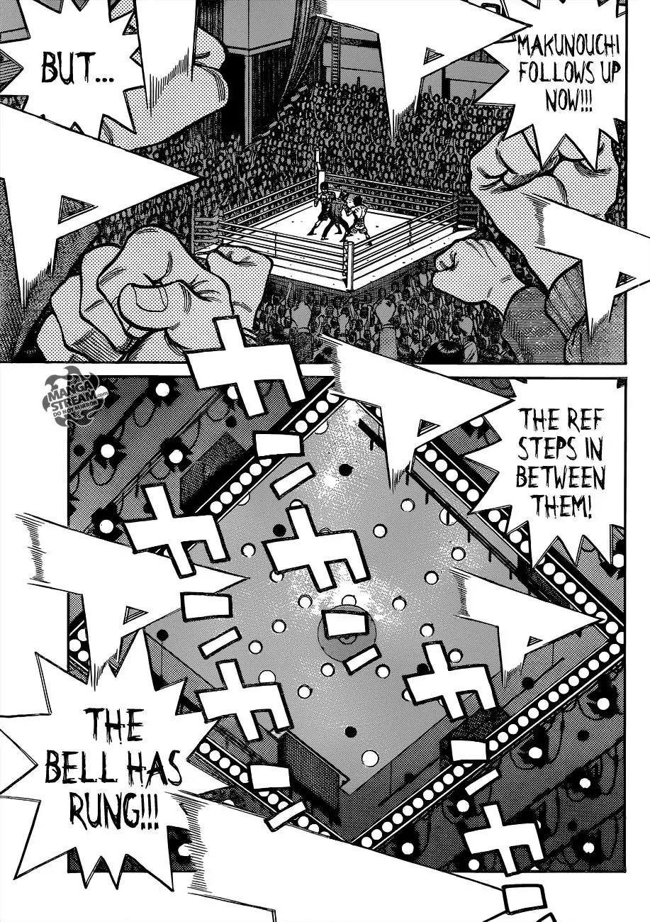 Hajime no Ippo Chapter 1039 page 13 - Chapter 1039 : Dodge, Duck, and Dive in