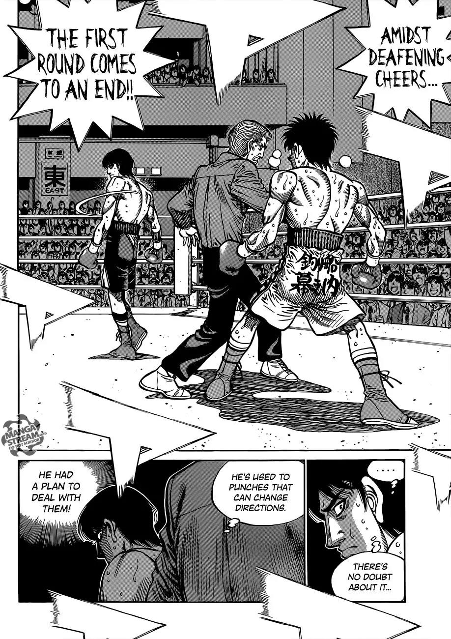Hajime no Ippo Chapter 1039 page 14 - Chapter 1039 : Dodge, Duck, and Dive in
