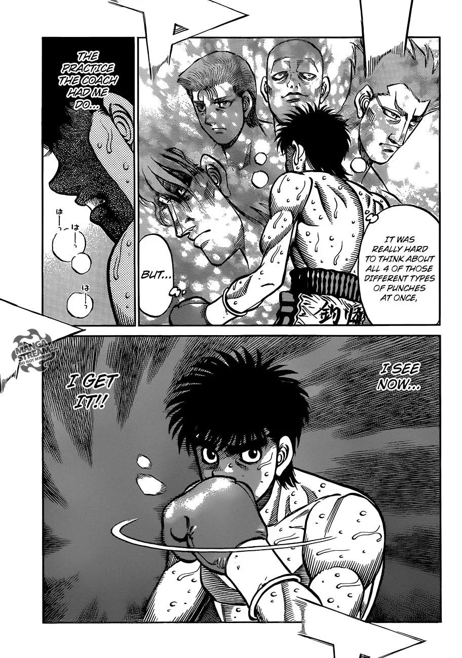 Hajime no Ippo Chapter 1039 page 15 - Chapter 1039 : Dodge, Duck, and Dive in