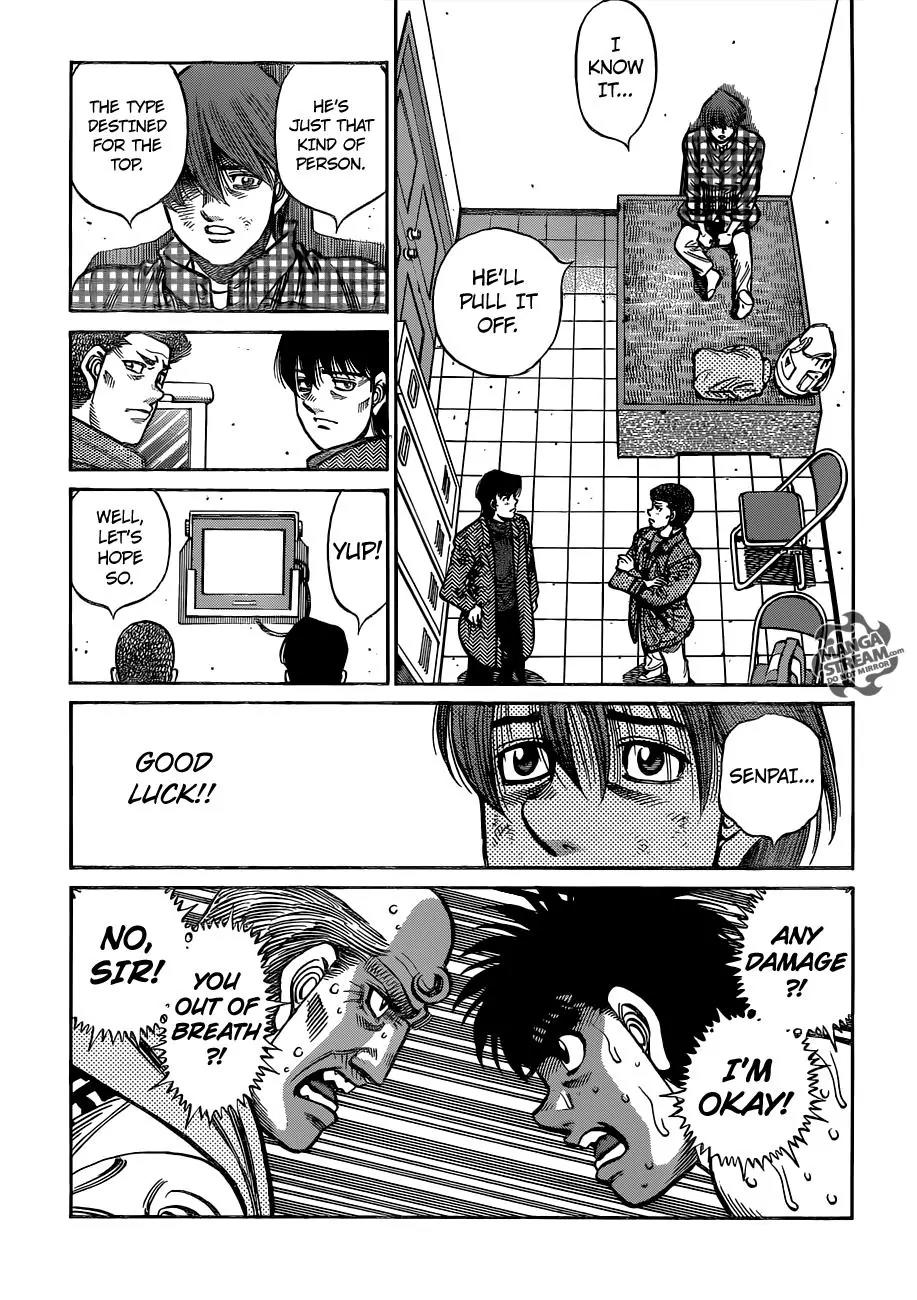 Hajime no Ippo Chapter 1039 page 17 - Chapter 1039 : Dodge, Duck, and Dive in
