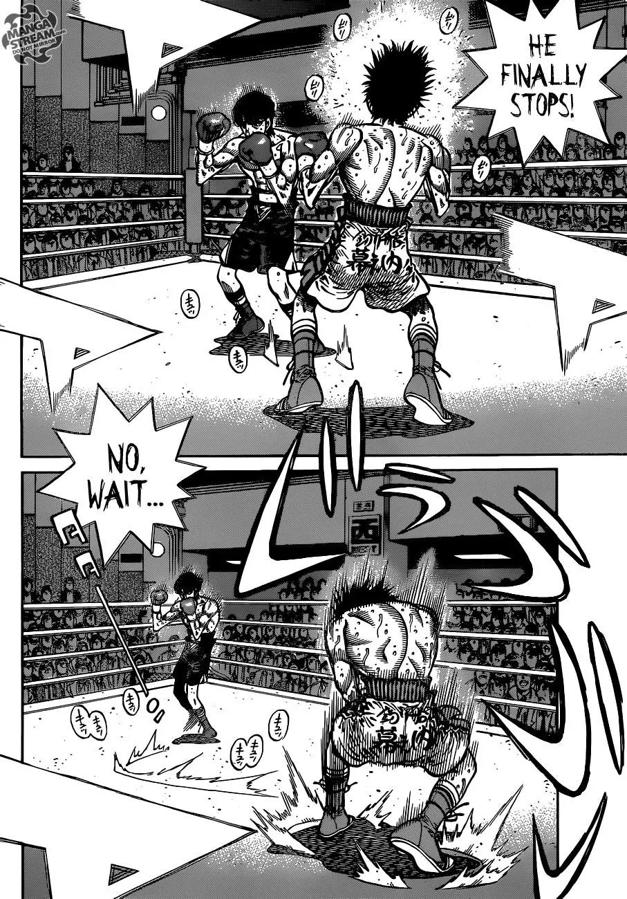 Hajime no Ippo Chapter 1039 page 4 - Chapter 1039 : Dodge, Duck, and Dive in