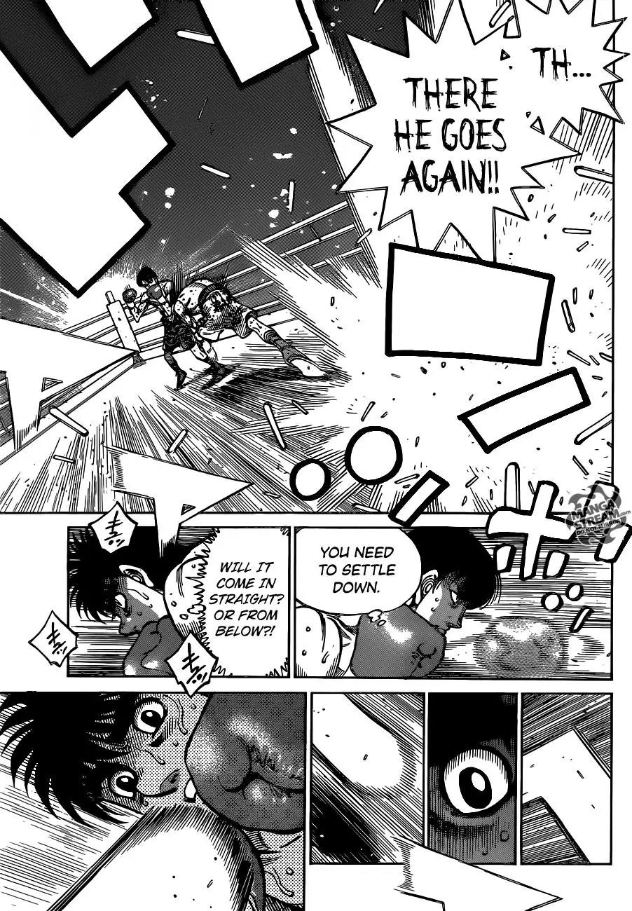 Hajime no Ippo Chapter 1039 page 5 - Chapter 1039 : Dodge, Duck, and Dive in