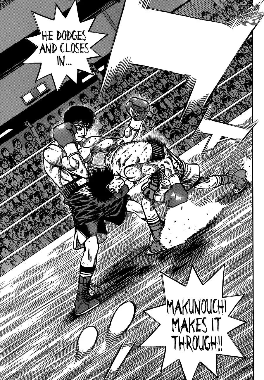 Hajime no Ippo Chapter 1039 page 7 - Chapter 1039 : Dodge, Duck, and Dive in