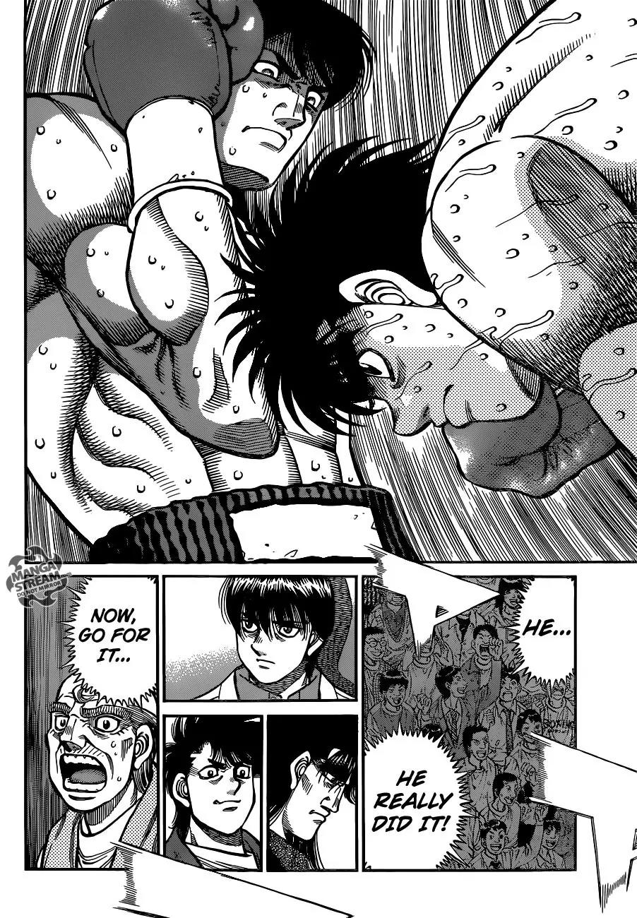 Hajime no Ippo Chapter 1039 page 8 - Chapter 1039 : Dodge, Duck, and Dive in