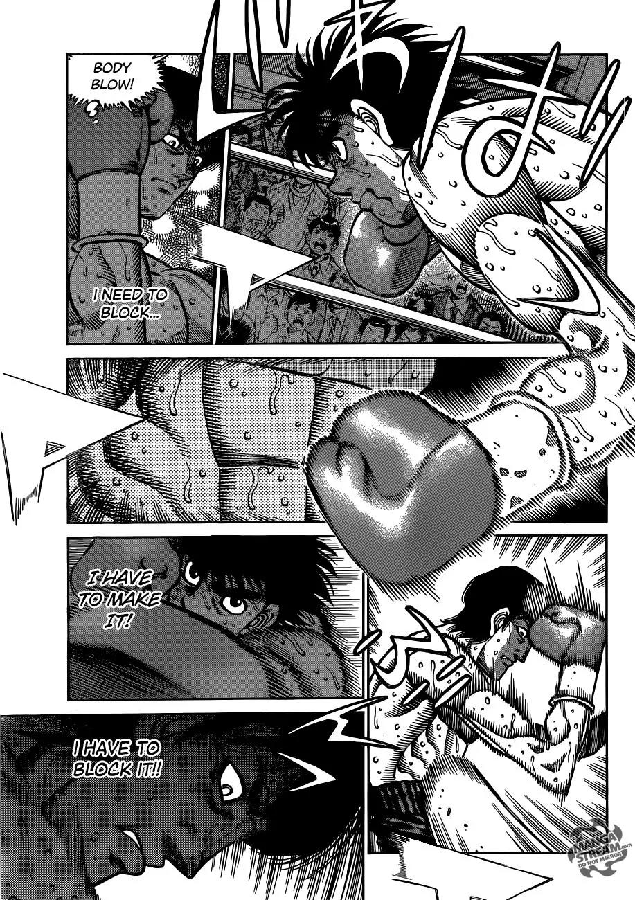 Hajime no Ippo Chapter 1039 page 9 - Chapter 1039 : Dodge, Duck, and Dive in