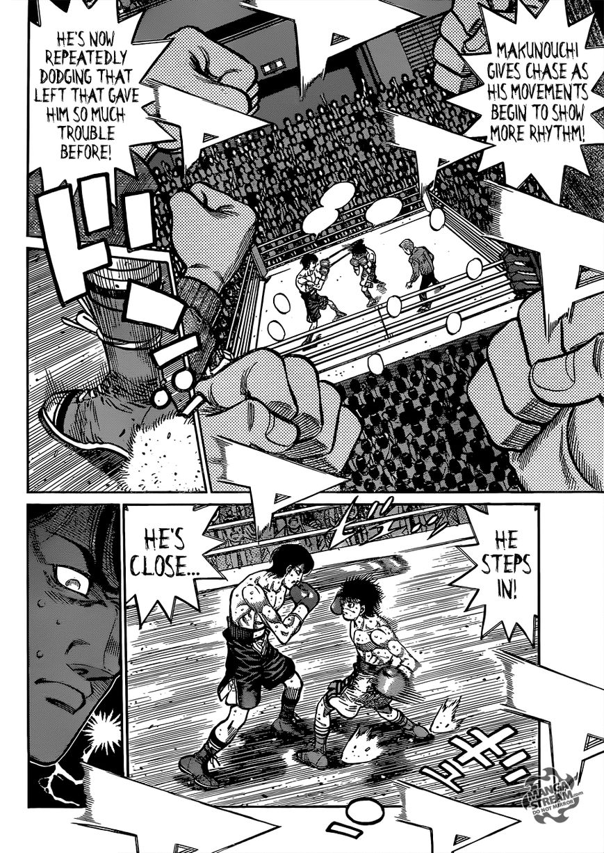 Hajime no Ippo Chapter 1040 page 10 - Chapter 1040 : What's Hidden?
