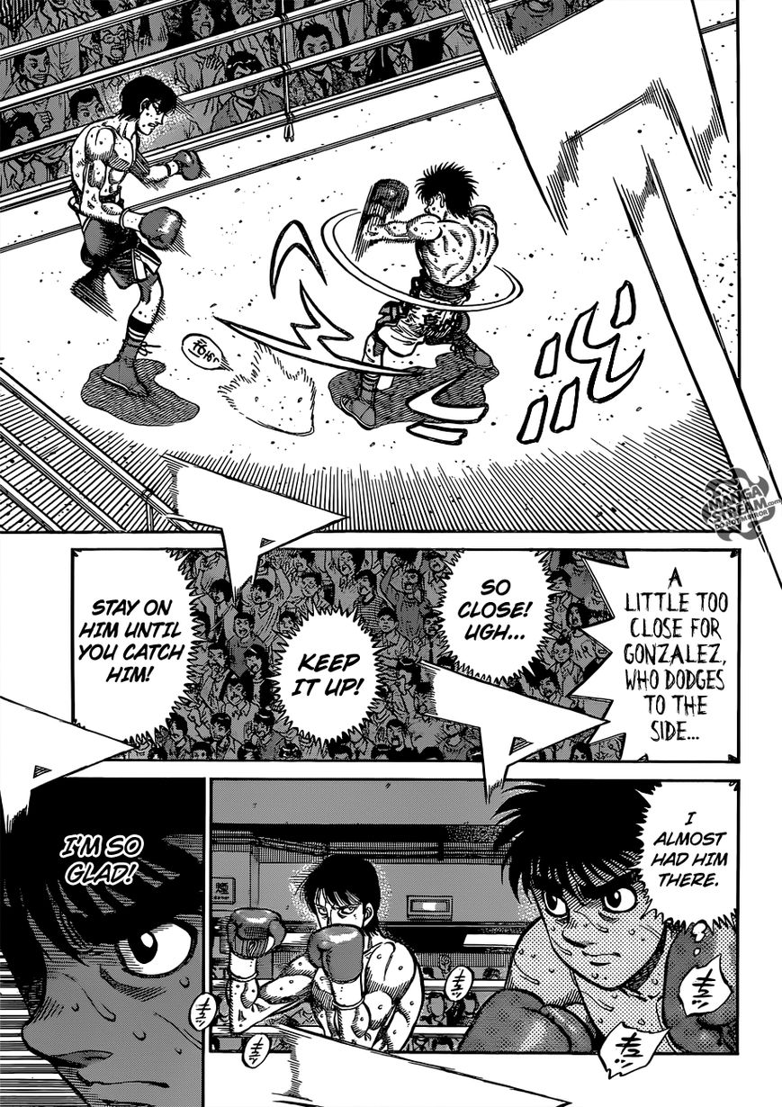 Hajime no Ippo Chapter 1040 page 11 - Chapter 1040 : What's Hidden?