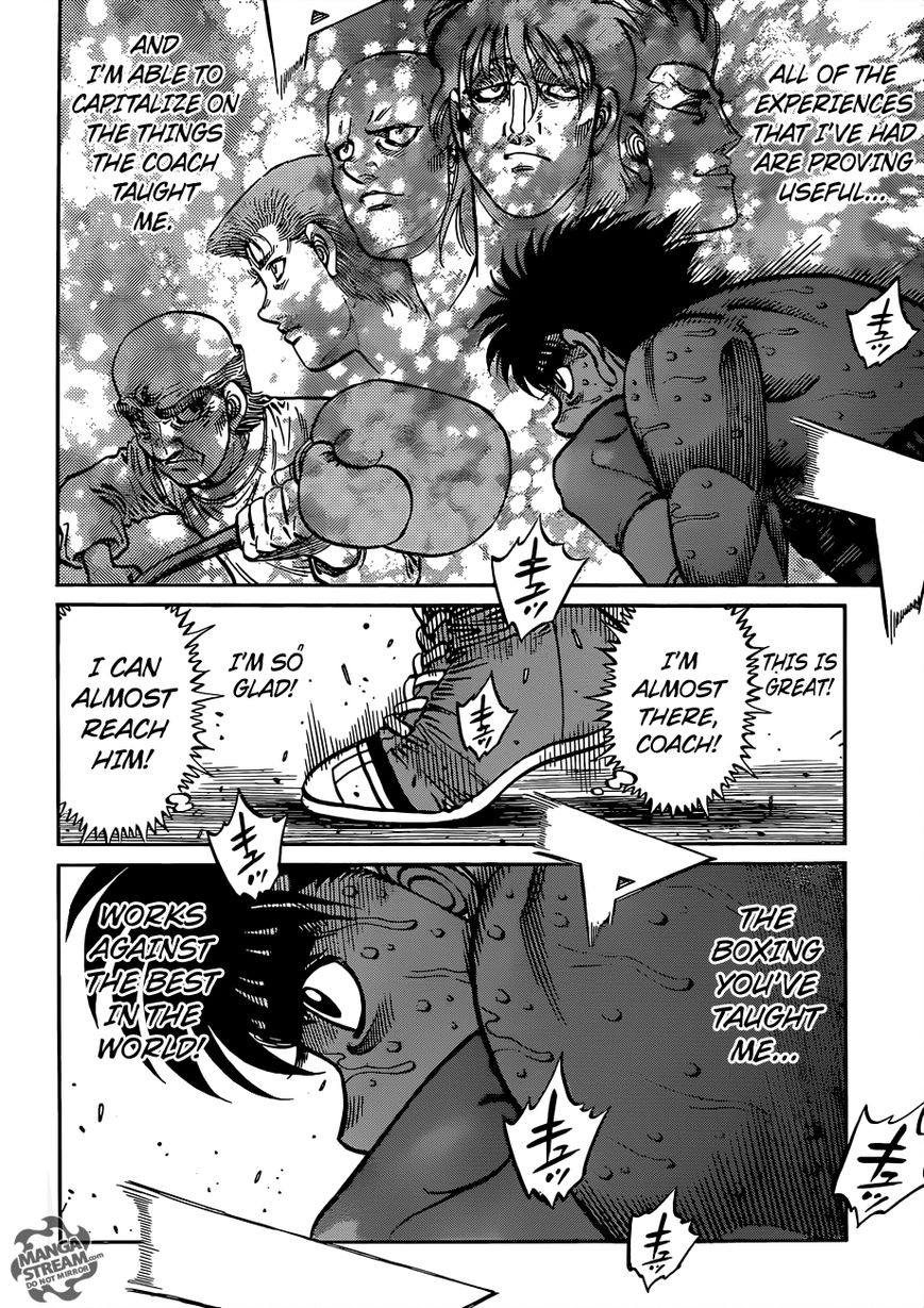 Hajime no Ippo Chapter 1040 page 12 - Chapter 1040 : What's Hidden?