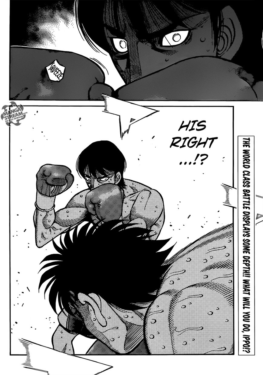 Hajime no Ippo Chapter 1040 page 16 - Chapter 1040 : What's Hidden?