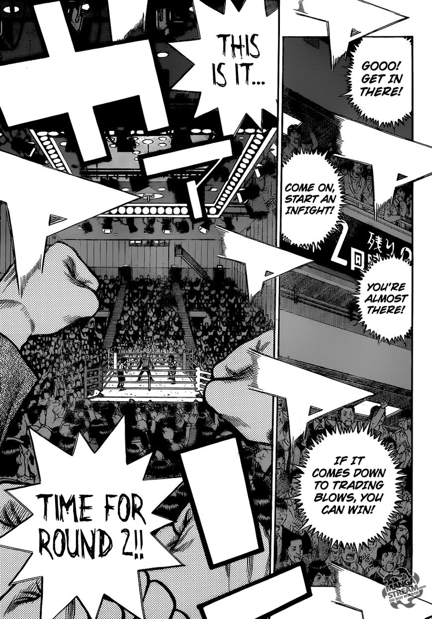 Hajime no Ippo Chapter 1040 page 5 - Chapter 1040 : What's Hidden?
