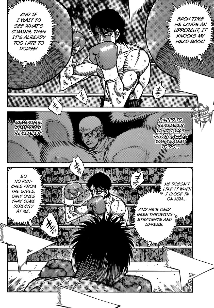 Hajime no Ippo Chapter 1040 page 7 - Chapter 1040 : What's Hidden?