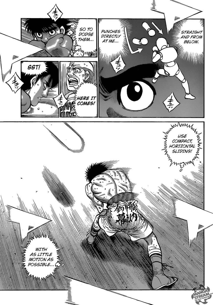 Hajime no Ippo Chapter 1040 page 8 - Chapter 1040 : What's Hidden?