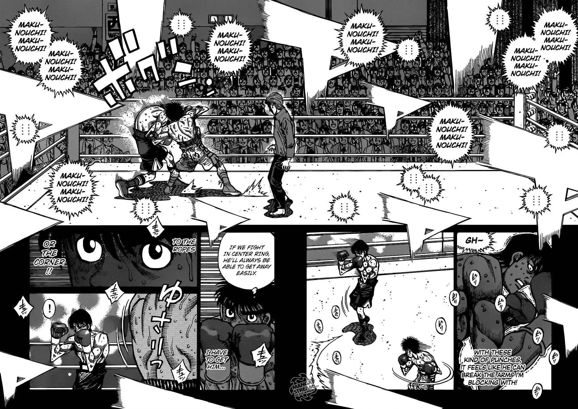 Hajime no Ippo Chapter 1041 page 10 - Chapter 1041 : Threat to the World