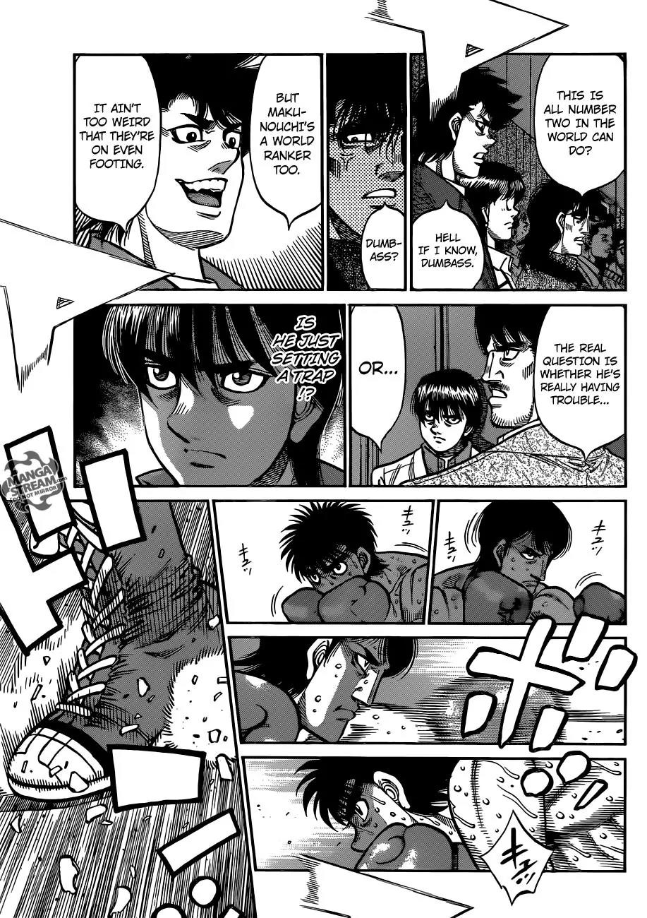 Hajime no Ippo Chapter 1041 page 12 - Chapter 1041 : Threat to the World