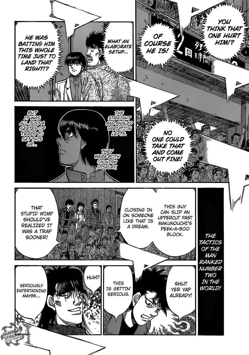 Hajime no Ippo Chapter 1042 page 10 - Chapter 1042 : How to Deal With the Second Arrow