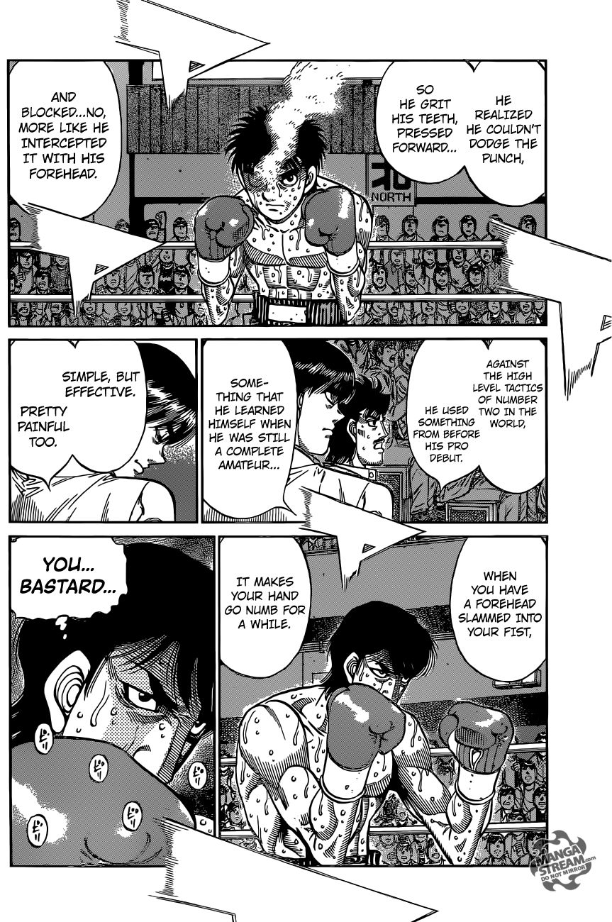 Hajime no Ippo Chapter 1042 page 15 - Chapter 1042 : How to Deal With the Second Arrow