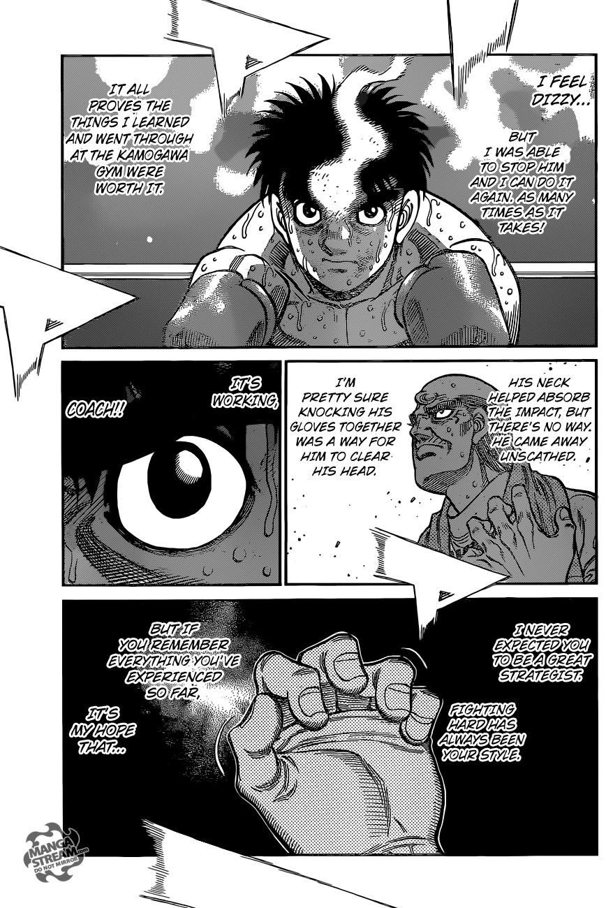 Hajime no Ippo Chapter 1042 page 16 - Chapter 1042 : How to Deal With the Second Arrow