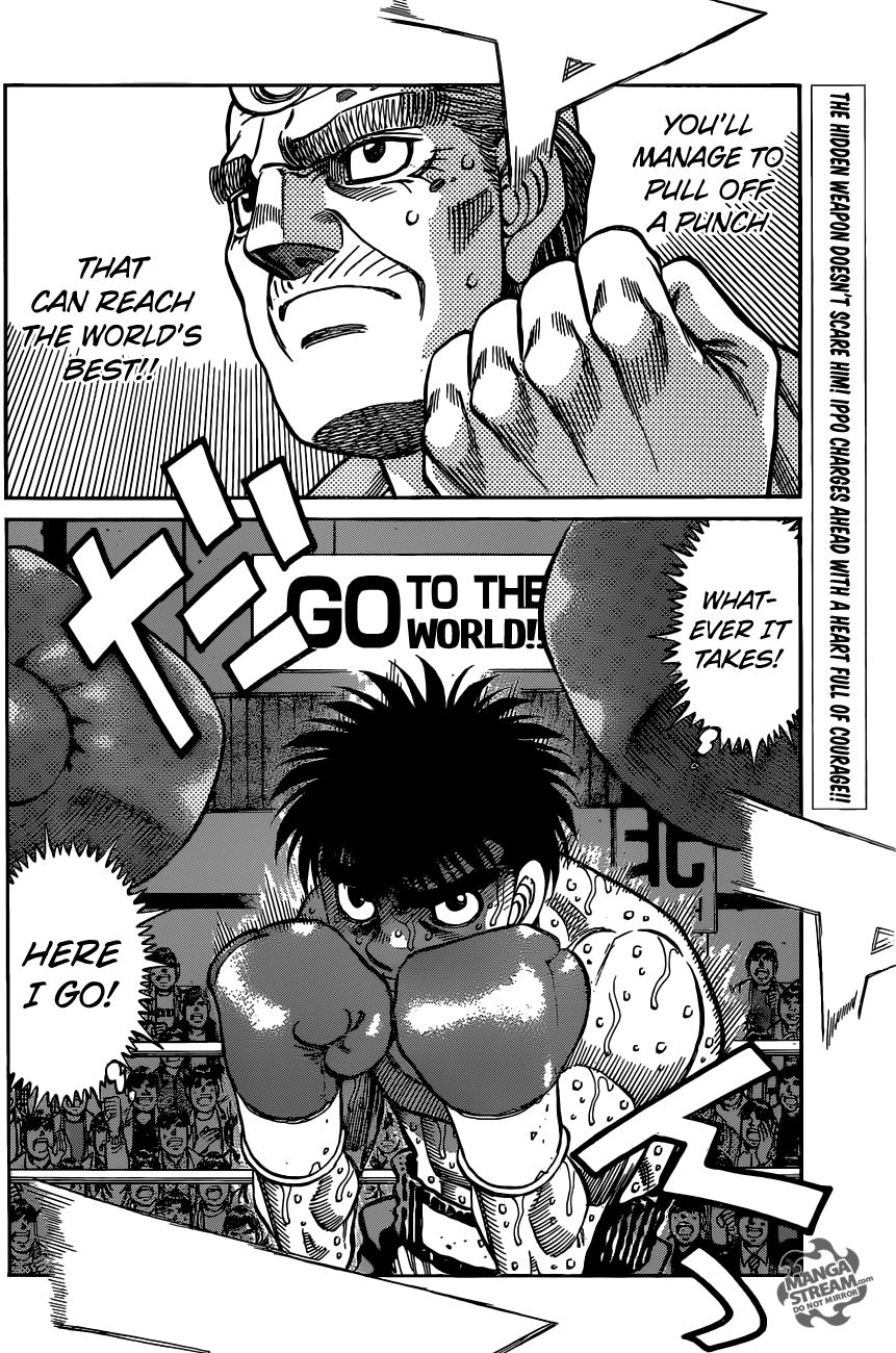 Hajime no Ippo Chapter 1042 page 17 - Chapter 1042 : How to Deal With the Second Arrow