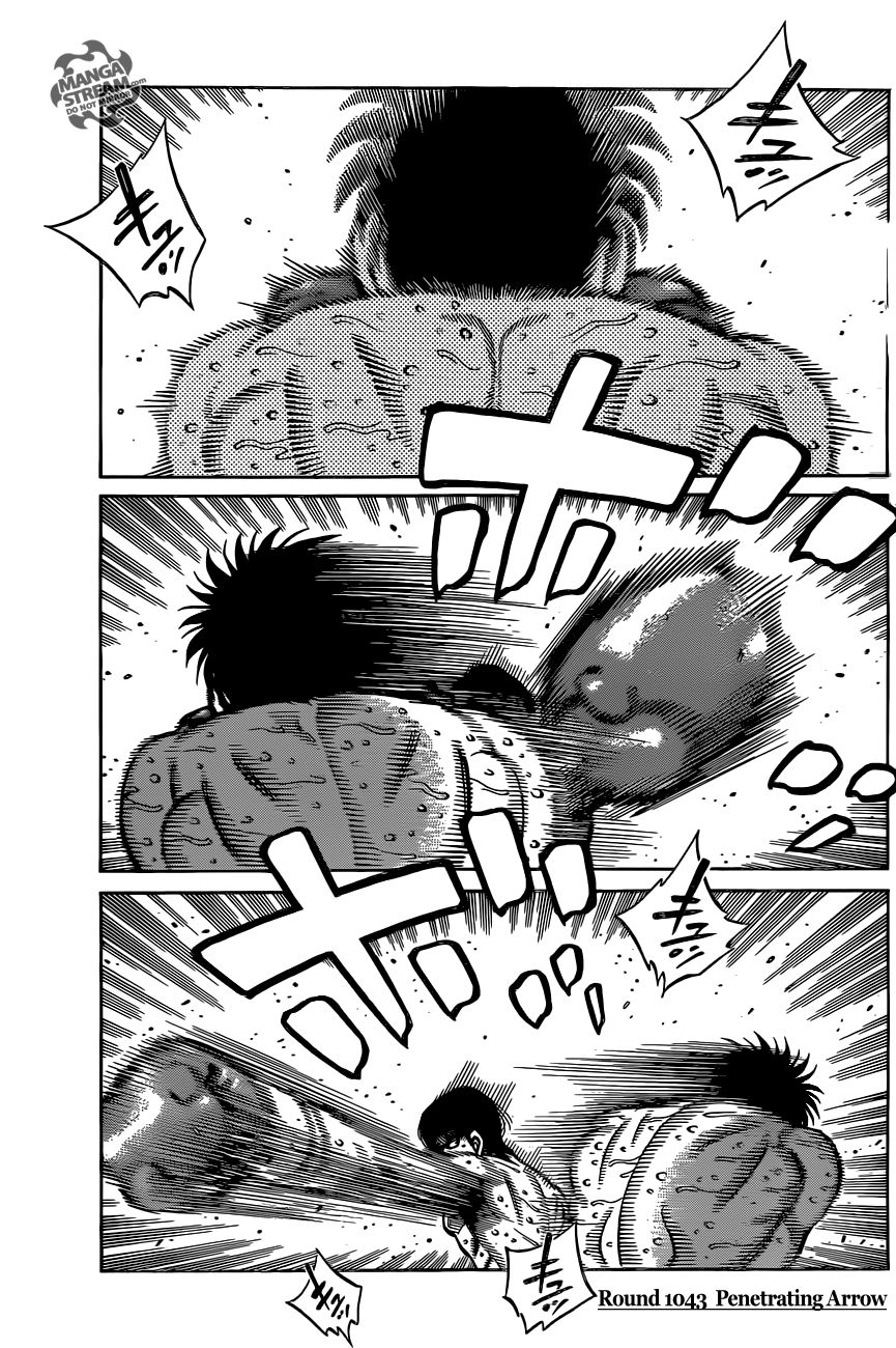 Hajime no Ippo Chapter 1043 page 1 - Chapter 1043 : Penetrating Arrow