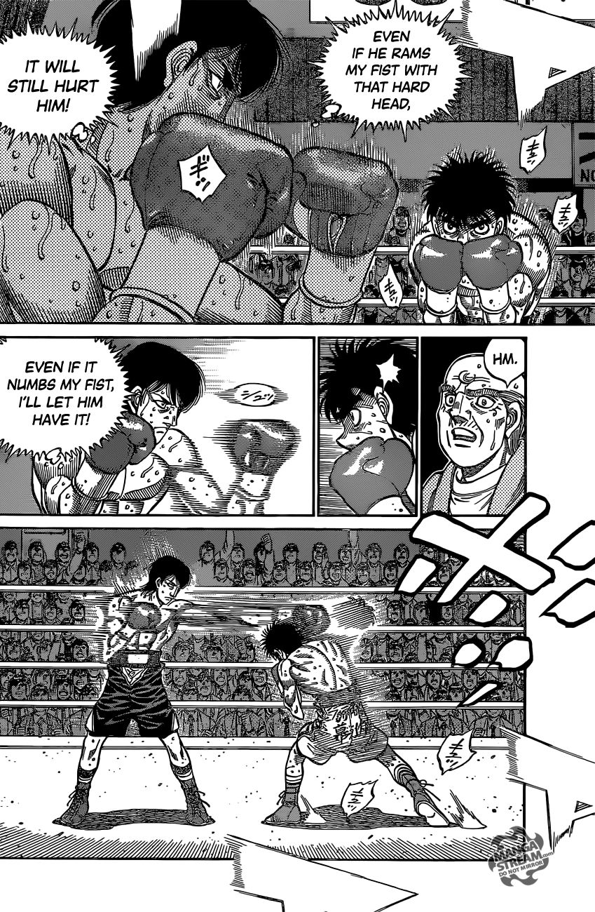 Hajime no Ippo Chapter 1043 page 10 - Chapter 1043 : Penetrating Arrow