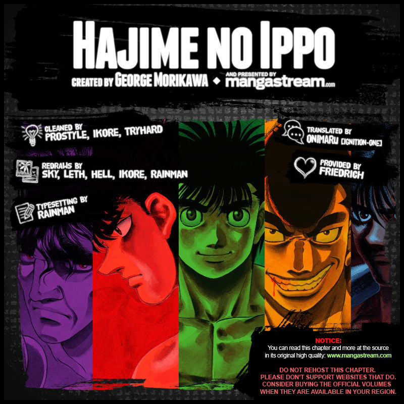Hajime no Ippo Chapter 1043 page 2 - Chapter 1043 : Penetrating Arrow