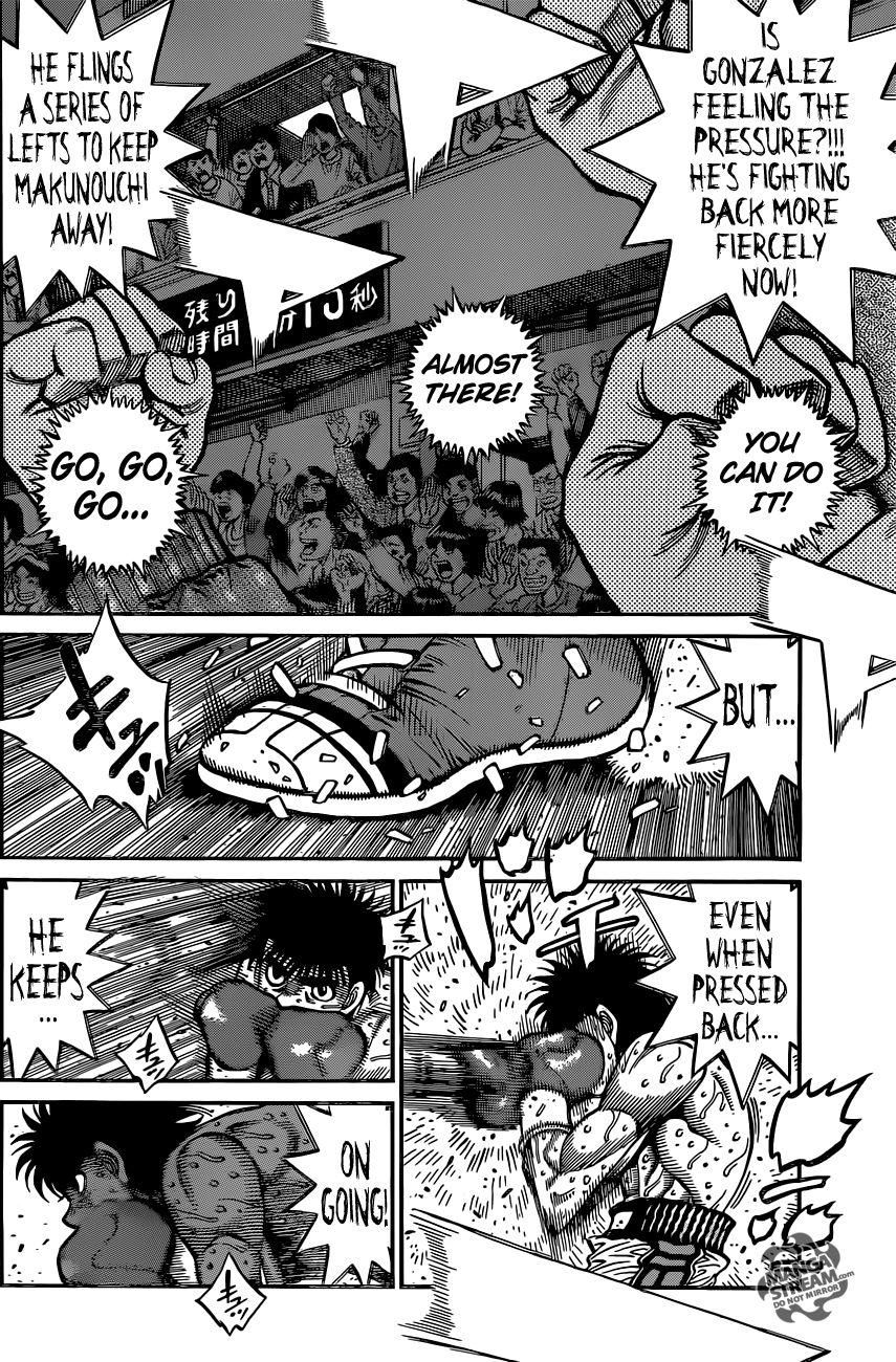 Hajime no Ippo Chapter 1043 page 4 - Chapter 1043 : Penetrating Arrow