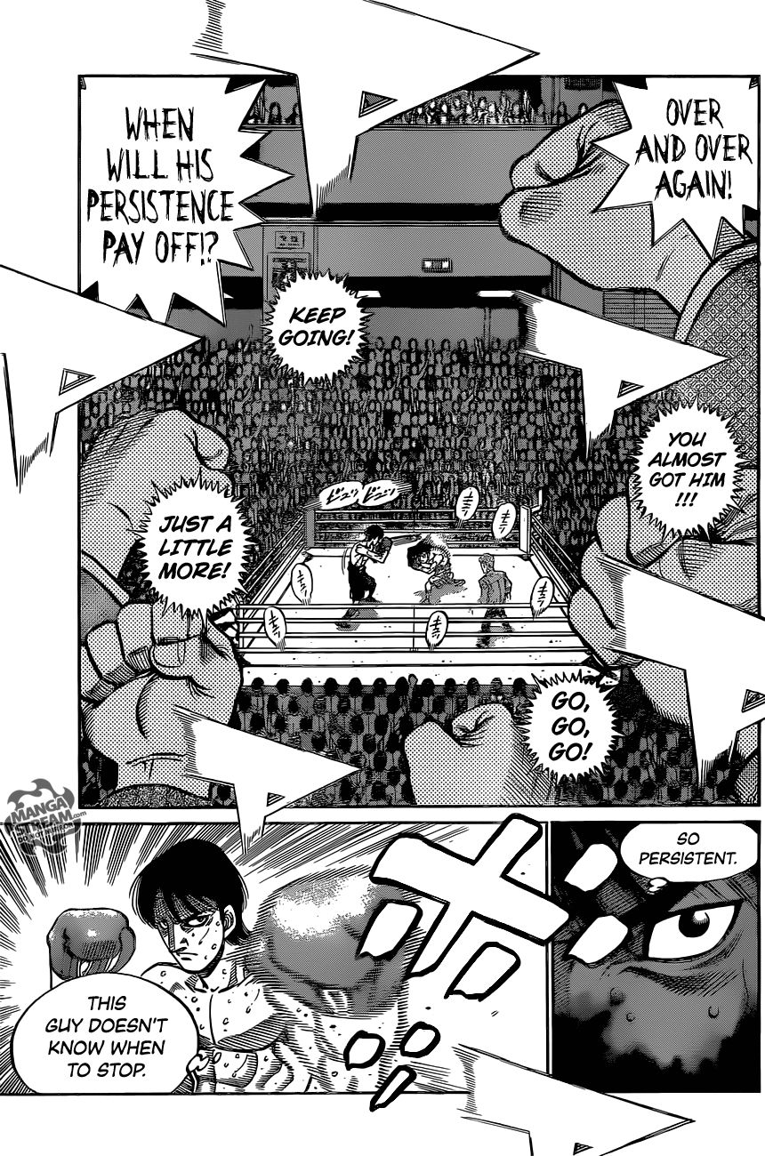 Hajime no Ippo Chapter 1043 page 5 - Chapter 1043 : Penetrating Arrow