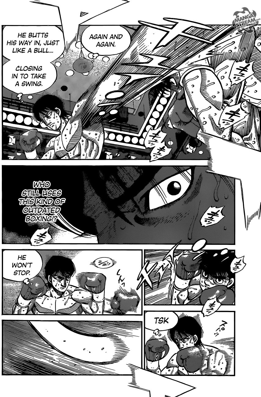 Hajime no Ippo Chapter 1043 page 6 - Chapter 1043 : Penetrating Arrow