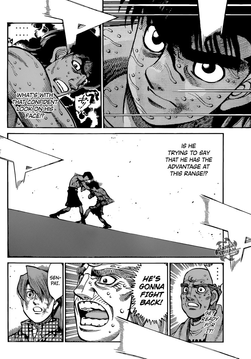 Hajime no Ippo Chapter 1044 page 4 - Chapter 1044 : Super Close Range Punching Match