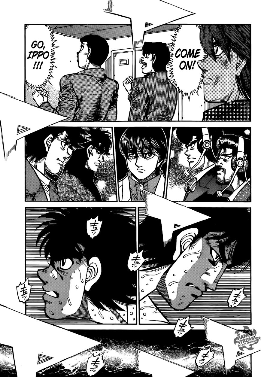 Hajime no Ippo Chapter 1044 page 5 - Chapter 1044 : Super Close Range Punching Match