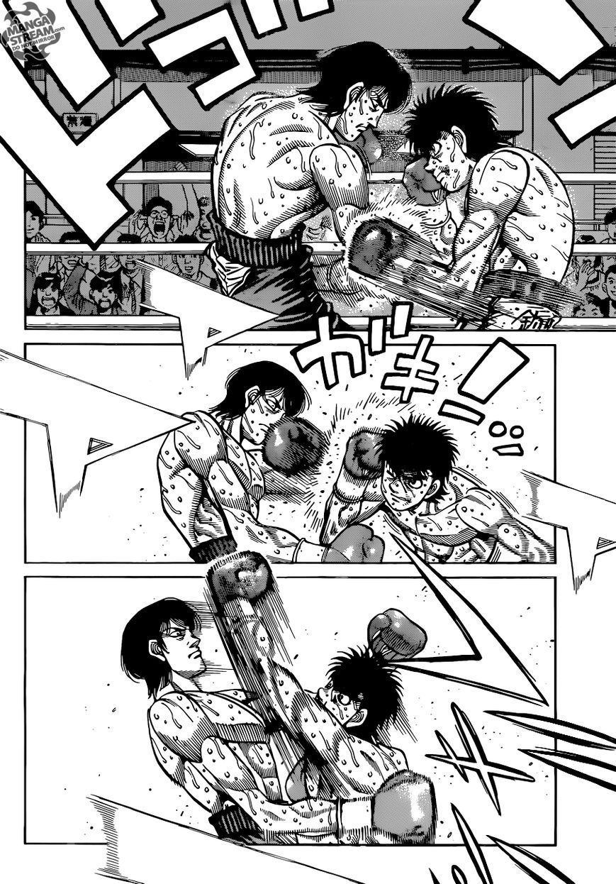 Hajime no Ippo Chapter 1044 page 6 - Chapter 1044 : Super Close Range Punching Match